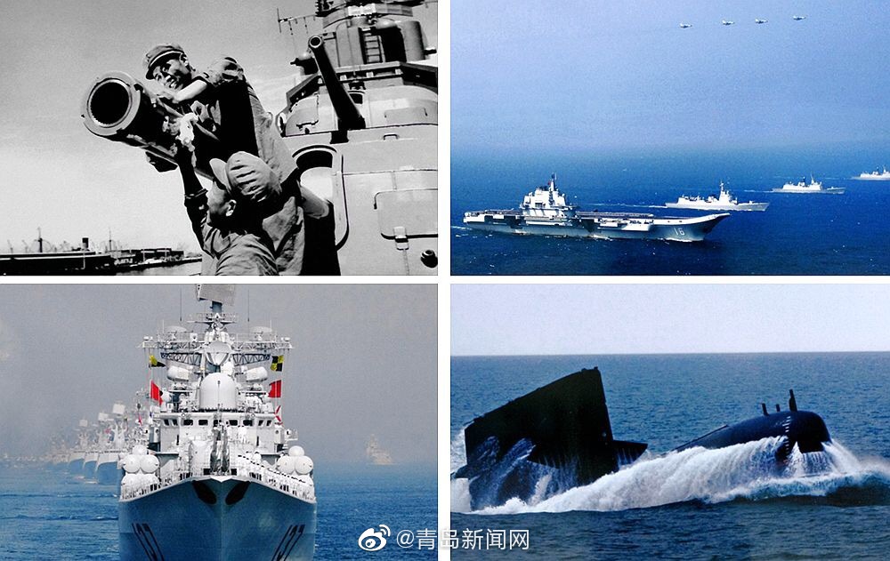航母奶媽呼倫湖號大型補給艦現身大連,與國產航母首次同框